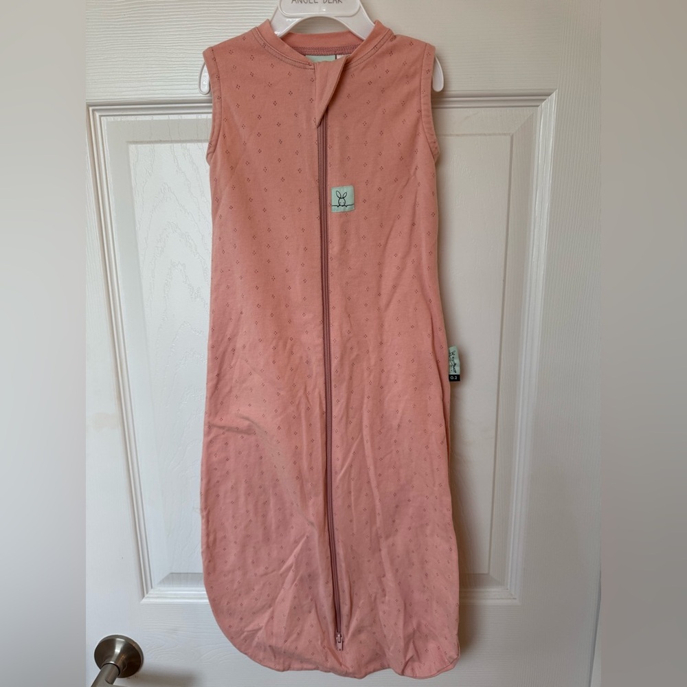 Ergobaby Coral Pink Sleep Sack, 0.2 tog